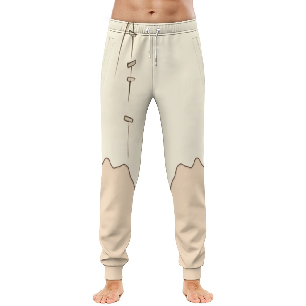 Dr Stone Sweatpants - Ishigami Senku Custom Sweatpants | Dr. Stone Merch