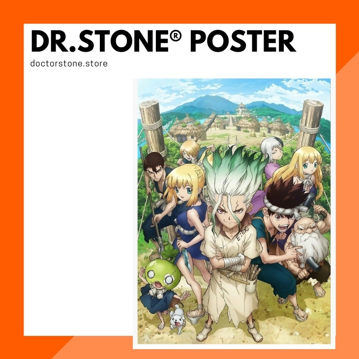 2023 Pop Anime Figure Dr.STONE NEW WORLD Poster Aesthetic Tree