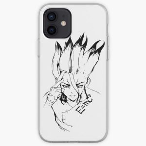 Dr Stone Anime Fan art iPhone Soft Case RB2805 product Offical Doctor Stone Merch