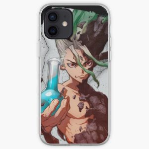 Senku - Stone iPhone Soft Case RB2805 product Offical Doctor Stone Merch