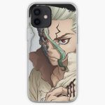 Senku - Stone iPhone Soft Case RB2805 product Offical Doctor Stone Merch