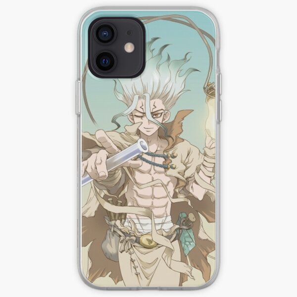 Dr Stone Senku iPhone Soft Case RB2805 product Offical Doctor Stone Merch
