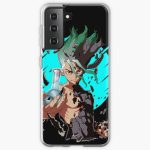 Dr Stone anime - Senku Ishigami Samsung Galaxy Soft Case RB2805 product Offical Doctor Stone Merch