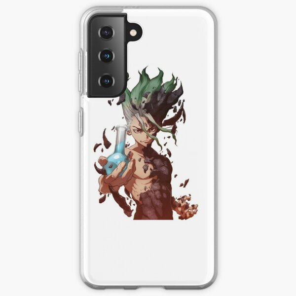Senku Ishigami - Dr. Stone  Samsung Galaxy Soft Case RB2805 product Offical Doctor Stone Merch
