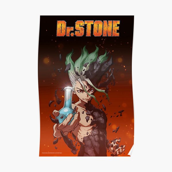 Dr stone manga anime poster Poster RB2805 product Offical Doctor Stone Merch