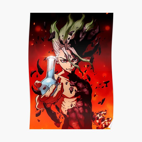 Dr. Stone - Senku Poster RB2805 product Offical Doctor Stone Merch
