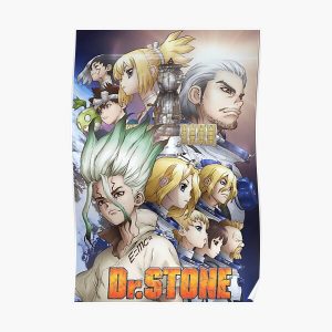 Dr Stone - Kingdom of Science/Space Team Poster RB2805 product Offical Doctor Stone Merch