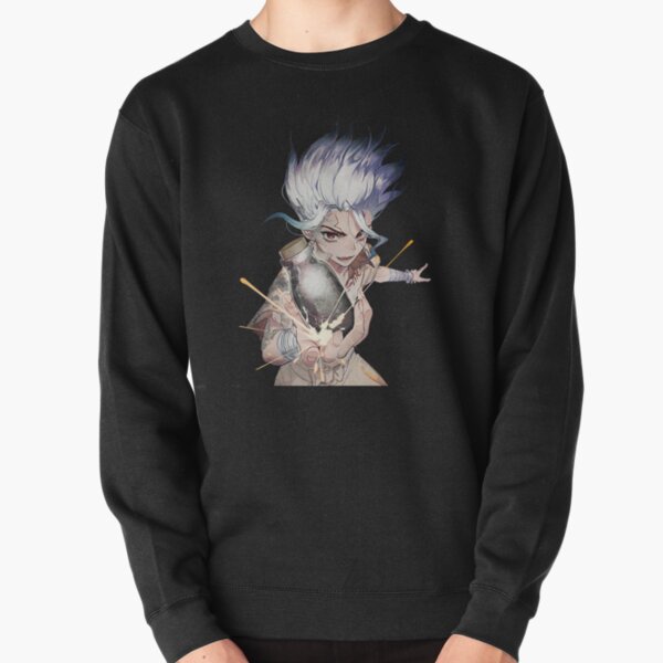Senku (Dr. Stone) Pullover Sweatshirt RB2805 product Offical Doctor Stone Merch