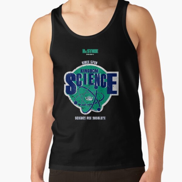 DR STONE: TEAM KINGDOM OF SCIENCE (GRUNGE STYLE) Tank Top RB2805 product Offical Doctor Stone Merch