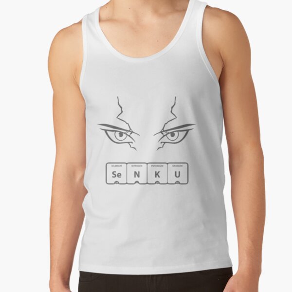 Dr Stone Senku Eyes Tank Top RB2805 product Offical Doctor Stone Merch