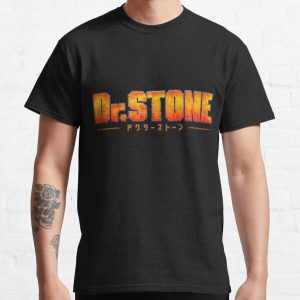 Dr. Stone Logo Klassisches T-Shirt RB2805 Produkt Offizieller Doctor Stone Merch