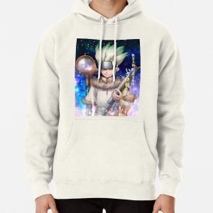 4K Dr. Stone Stone Wars Senku Ishigami Pullover Hoodie RB2805 Sản phẩm Offical Doctor Stone Merch
