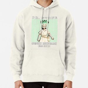 Senku Ishigami In Much Circle Pullover Hoodie RB2805 Produit Officiel Doctor Stone Merch