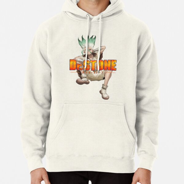 Dr. Stone anime/manga design with Senku  Pullover Hoodie RB2805 product Offical Doctor Stone Merch