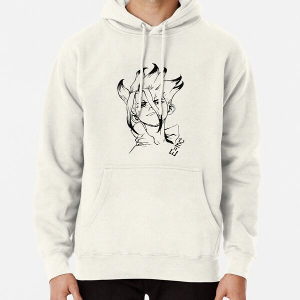 Dr Stone Anime Fan art Pullover Hoodie RB2805 product Offical Doctor Stone Merch