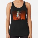 4K Senku, the Dr Stone Racerback Tank Top RB2805 product Offical Doctor Stone Merch
