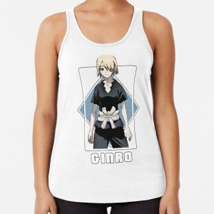 Dr Stone - Ginro Racerback Tank Top RB2805 product Offical Doctor Stone Merch