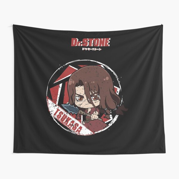 DR. STONE: TSUKASA STONE (GRUNGE STYLE) Tapestry RB2805 product Offical Doctor Stone Merch