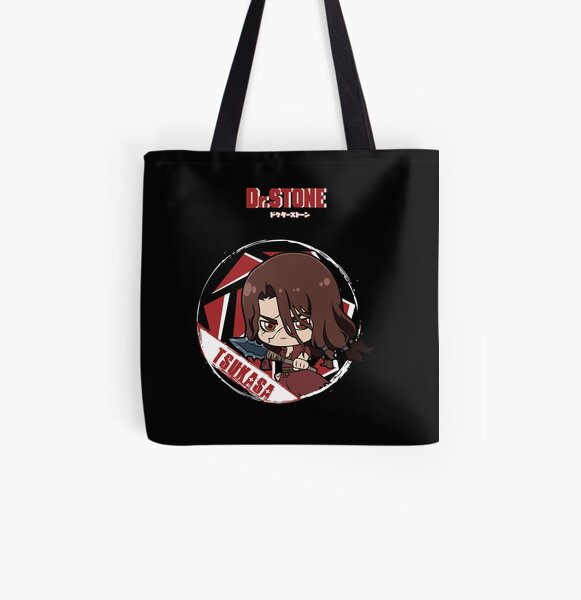 DR. STONE: TSUKASA STONE All Over Print Tote Bag RB2805 product Offical Doctor Stone Merch