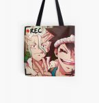 Senku & Chrome [DR.STONE] All Over Print Tote Bag RB2805 product Offical Doctor Stone Merch