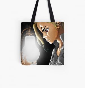 Senku - Dr. Stone All Over Print Tote Bag RB2805 Sản phẩm Offical Doctor Stone Merch