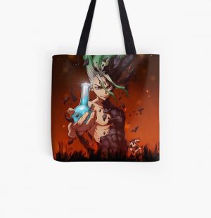 4K Senku, the Dr Stone All Over Print Tote Bag RB2805 product Offical Doctor Stone Merch