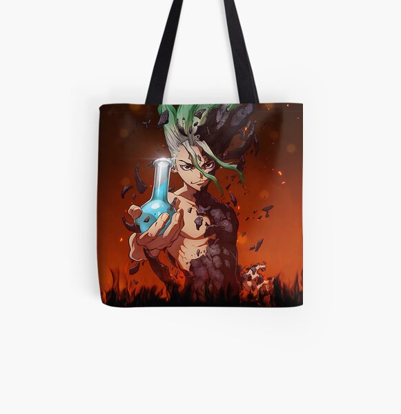 4K Senku, the Dr Stone All Over Print Tote Bag RB2805 product Offical Doctor Stone Merch