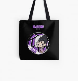 DR. STONE: GEN STONE (GRUNGE STYLE) Allover-Print Tote Bag RB2805 Produkt Offical Doctor Stone Merch