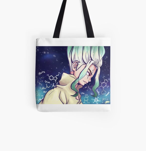 The Power of the Mind and Science (Dr. Stone) All Over Print Tote Bag RB2805 product Offical Doctor Stone Merch