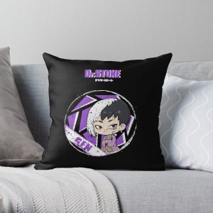 DR. STONE: GEN STONE (GRUNGE STYLE) Throw Pillow RB2805 product Offical Doctor Stone Merch