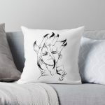 Dr Stone Anime Fan art Throw Pillow RB2805 product Offical Doctor Stone Merch
