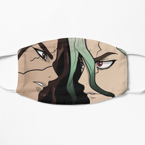 DR STONE Flat Mask RB2805 product Offical Doctor Stone Merch