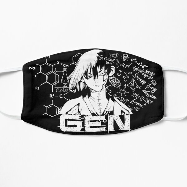 Gen Anime Fan art Dr stone Flat Mask RB2805 product Offical Doctor Stone Merch
