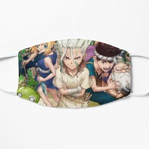 Dr stone Flat Mask RB2805 product Offical Doctor Stone Merch