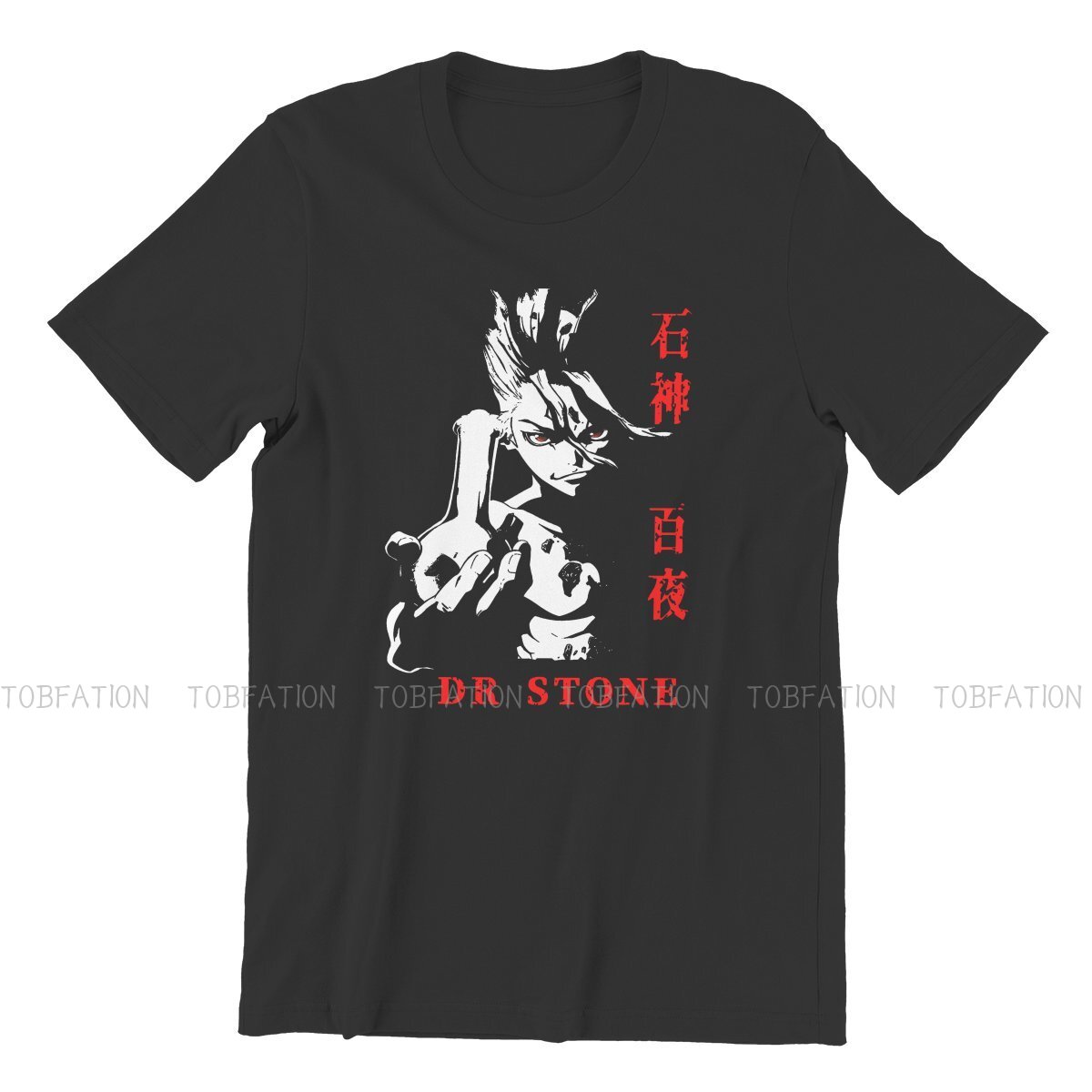 Dr Stone Chemistry Anime Original TShirts Senku White Distinctive Homme T Shirt New Trend Clothing 6XL 3 - Dr. Stone Merch